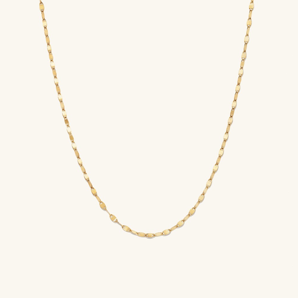 Mejuri Anchor Chain Necklace - 14k Yellow Gold