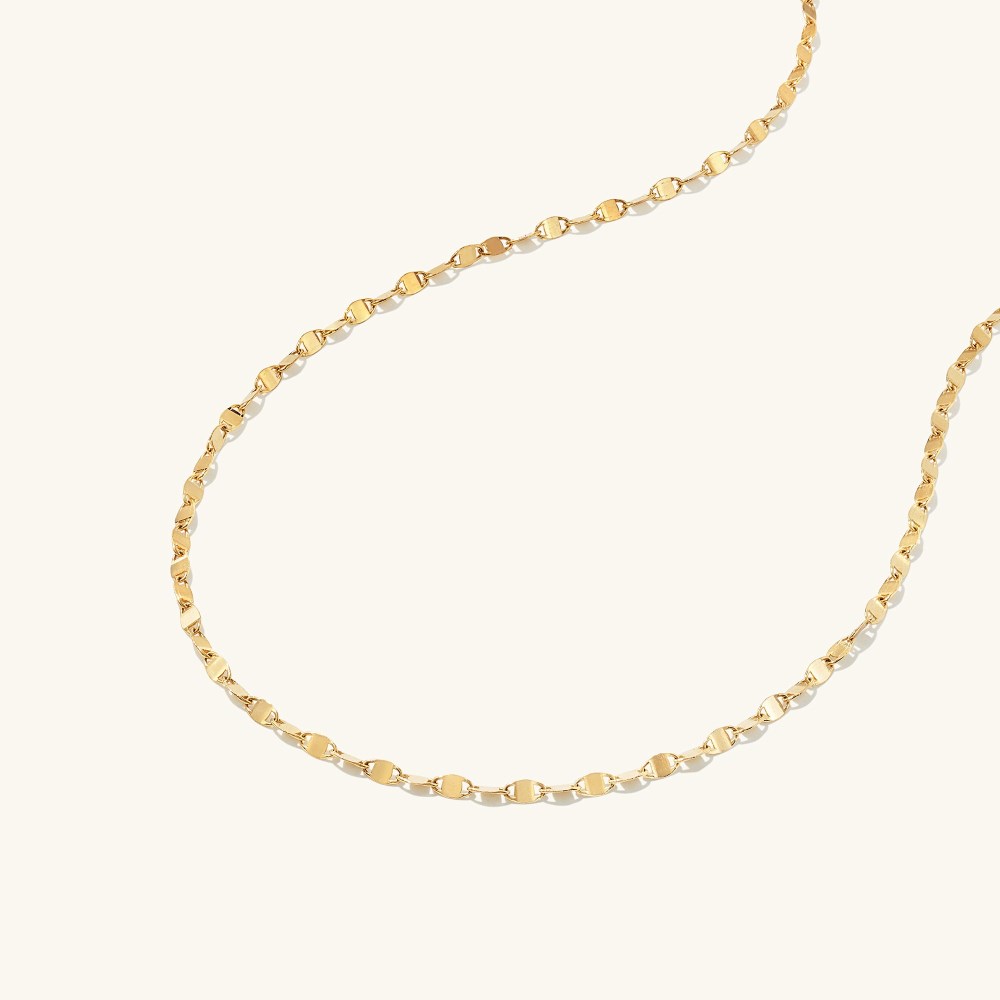 Mejuri Anchor Chain Necklace - 14k Yellow Gold