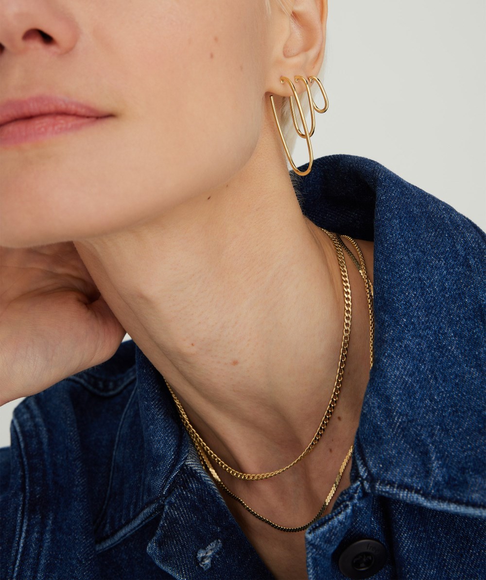Mejuri Curb Chain Necklace - 14k Yellow Gold