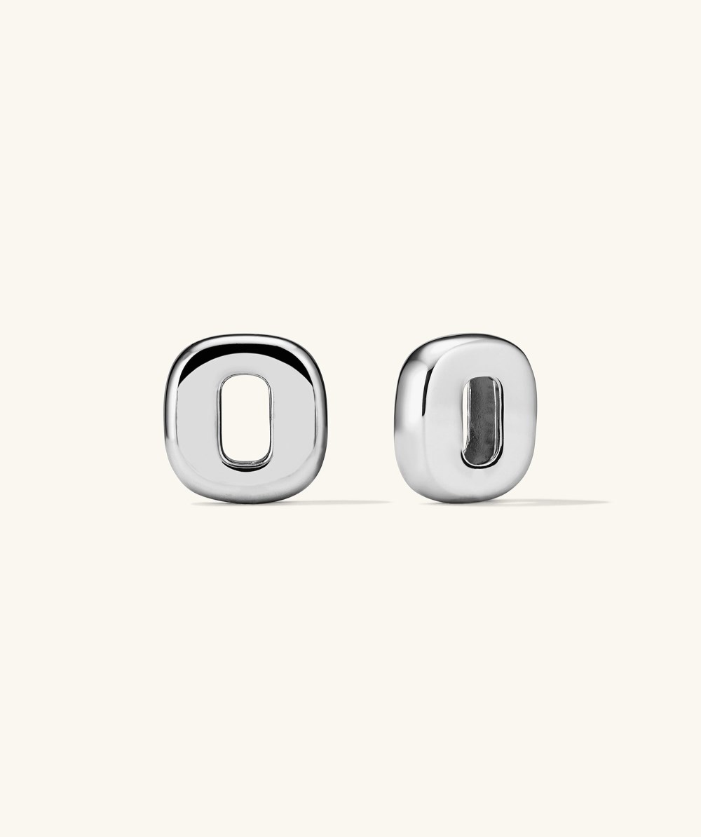 Mejuri Stevie Hoop Links - Sterling Silver
