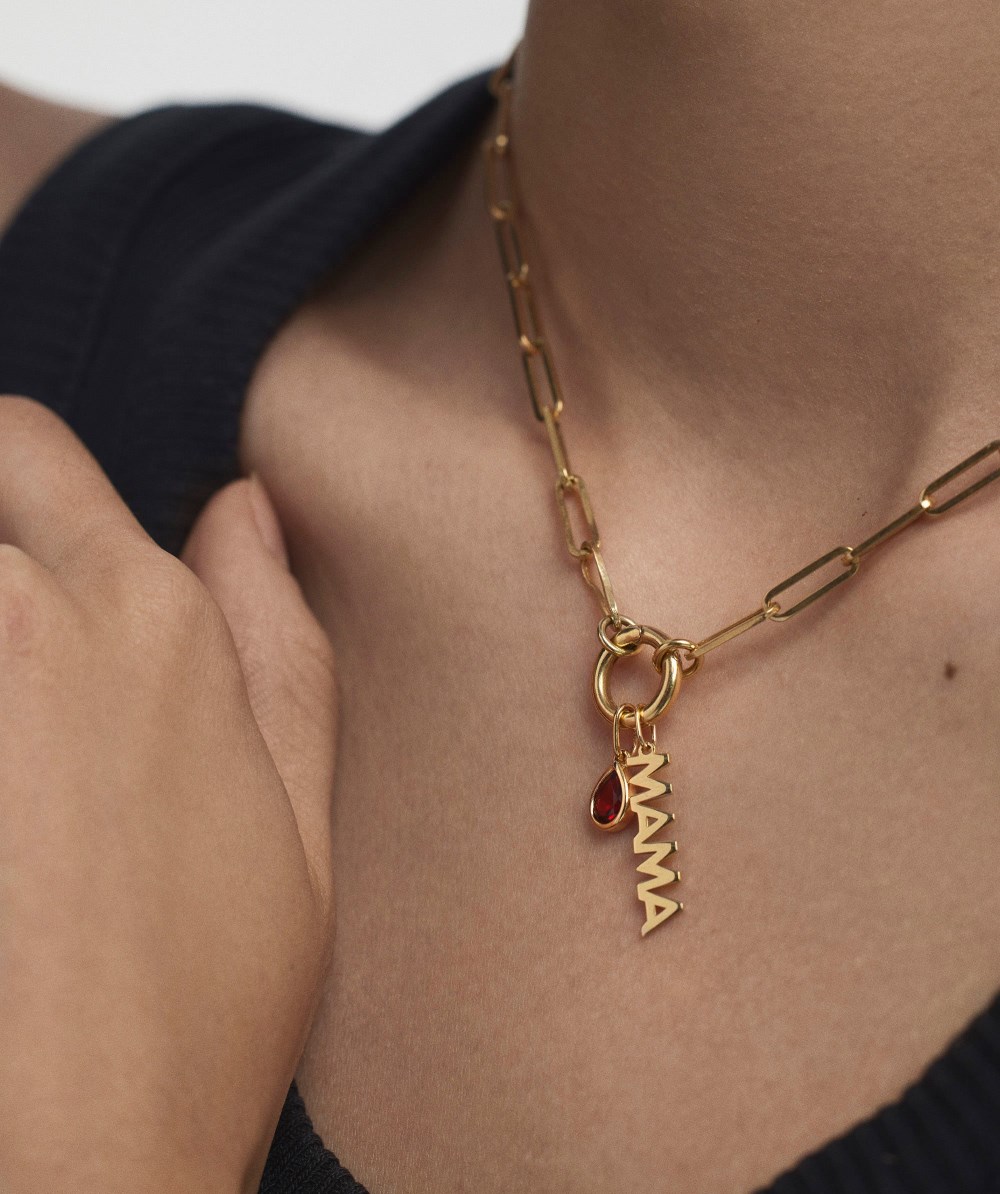 Mejuri Mama Charm - 14k Yellow Gold