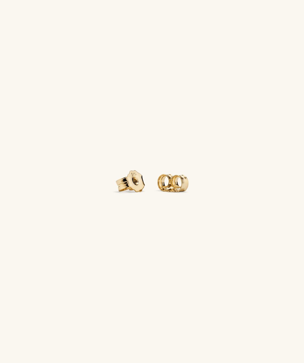 Mejuri Puffy Charlotte Hoops - Gold Vermeil
