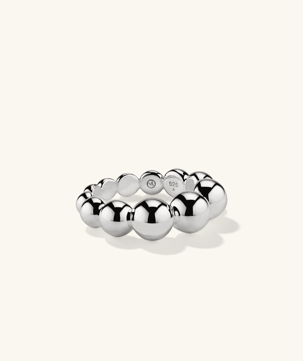 Mejuri Bubble Sphere Ring - Sterling Silver