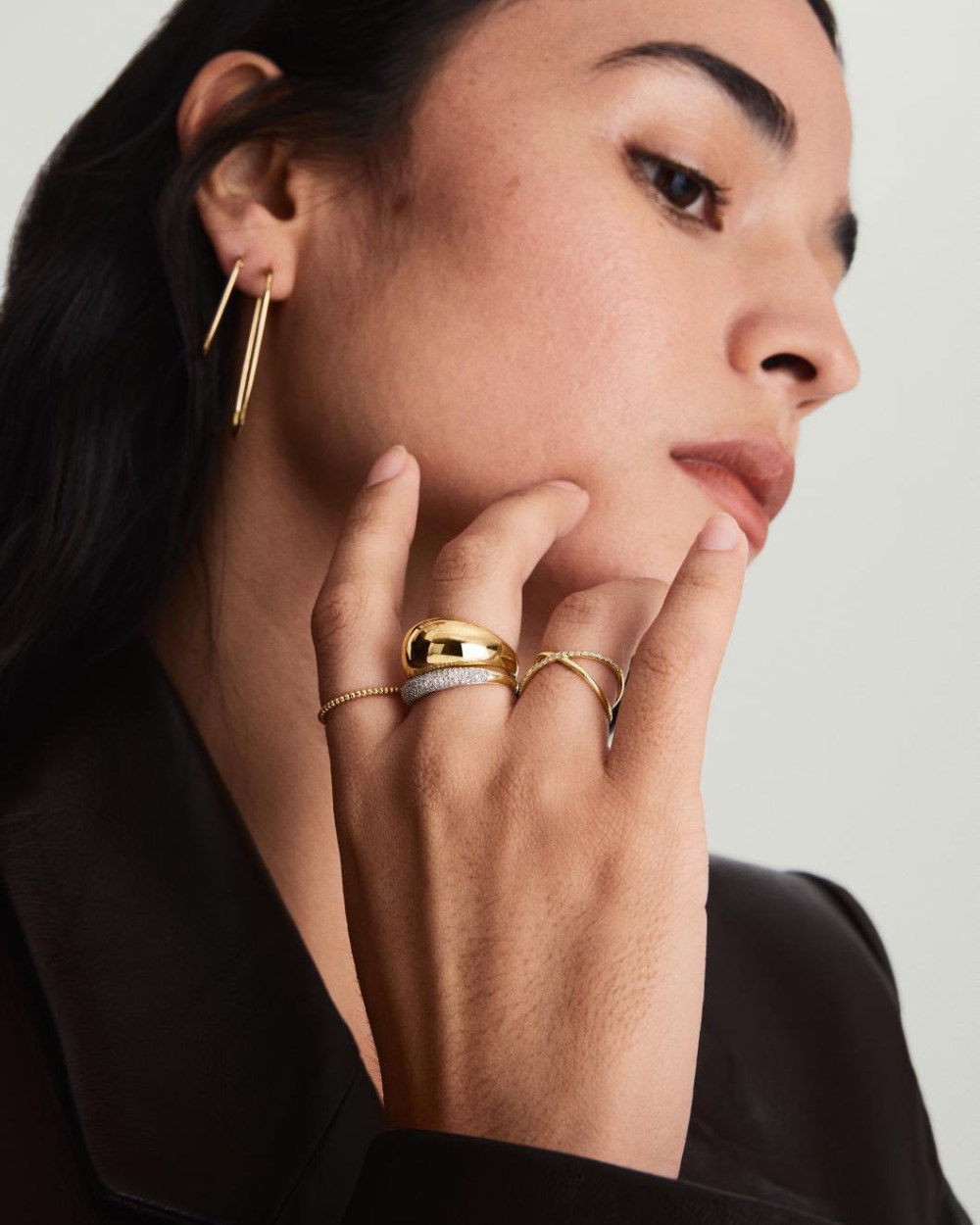 Mejuri Dôme Ring - Gold Vermeil