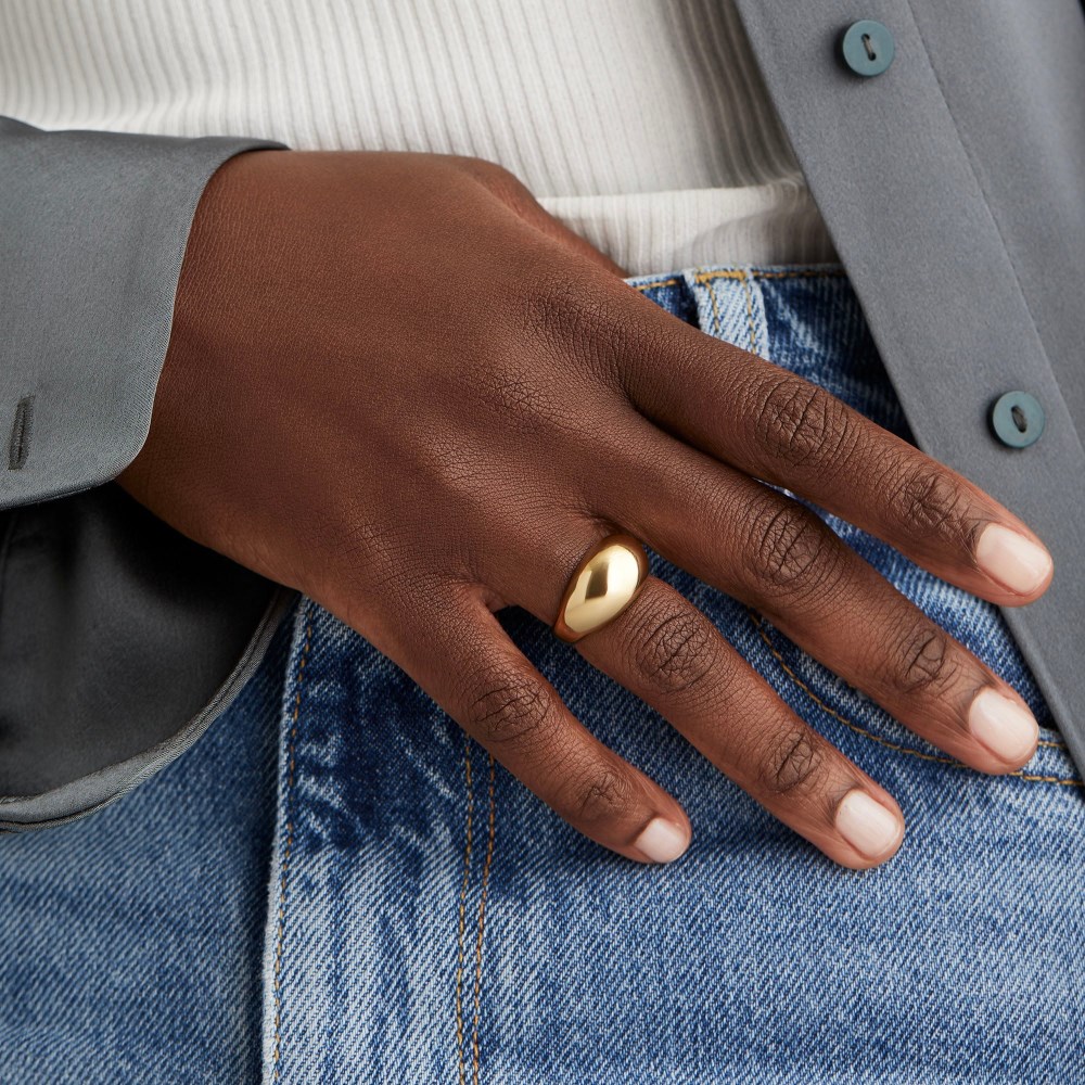 Mejuri Dôme Ring - Gold Vermeil