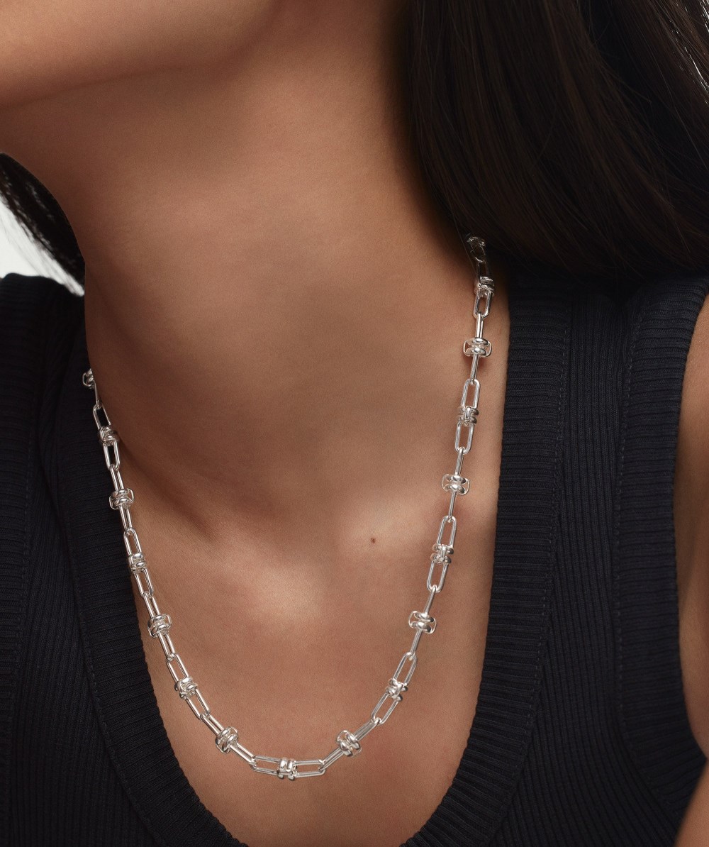 Mejuri Base Chain Convertible Necklace - Sterling Silver