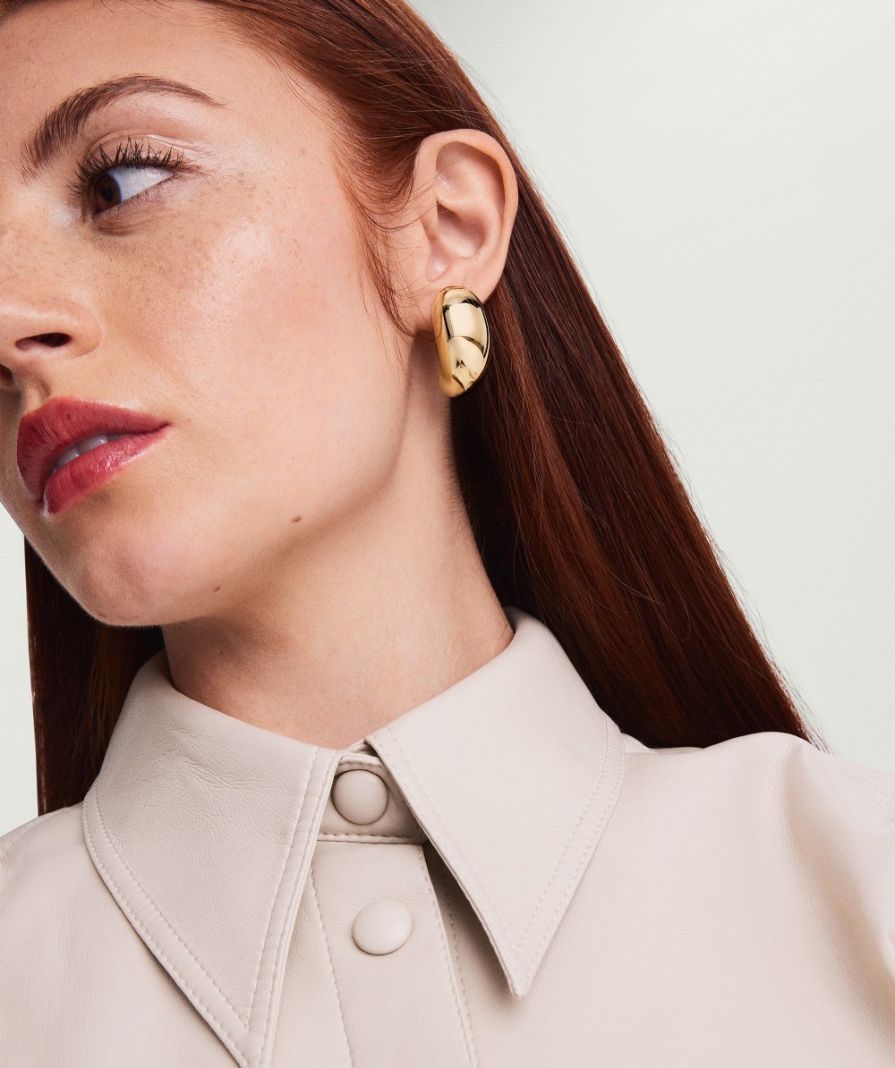 Mejuri Mega Dôme Earrings - Gold Vermeil