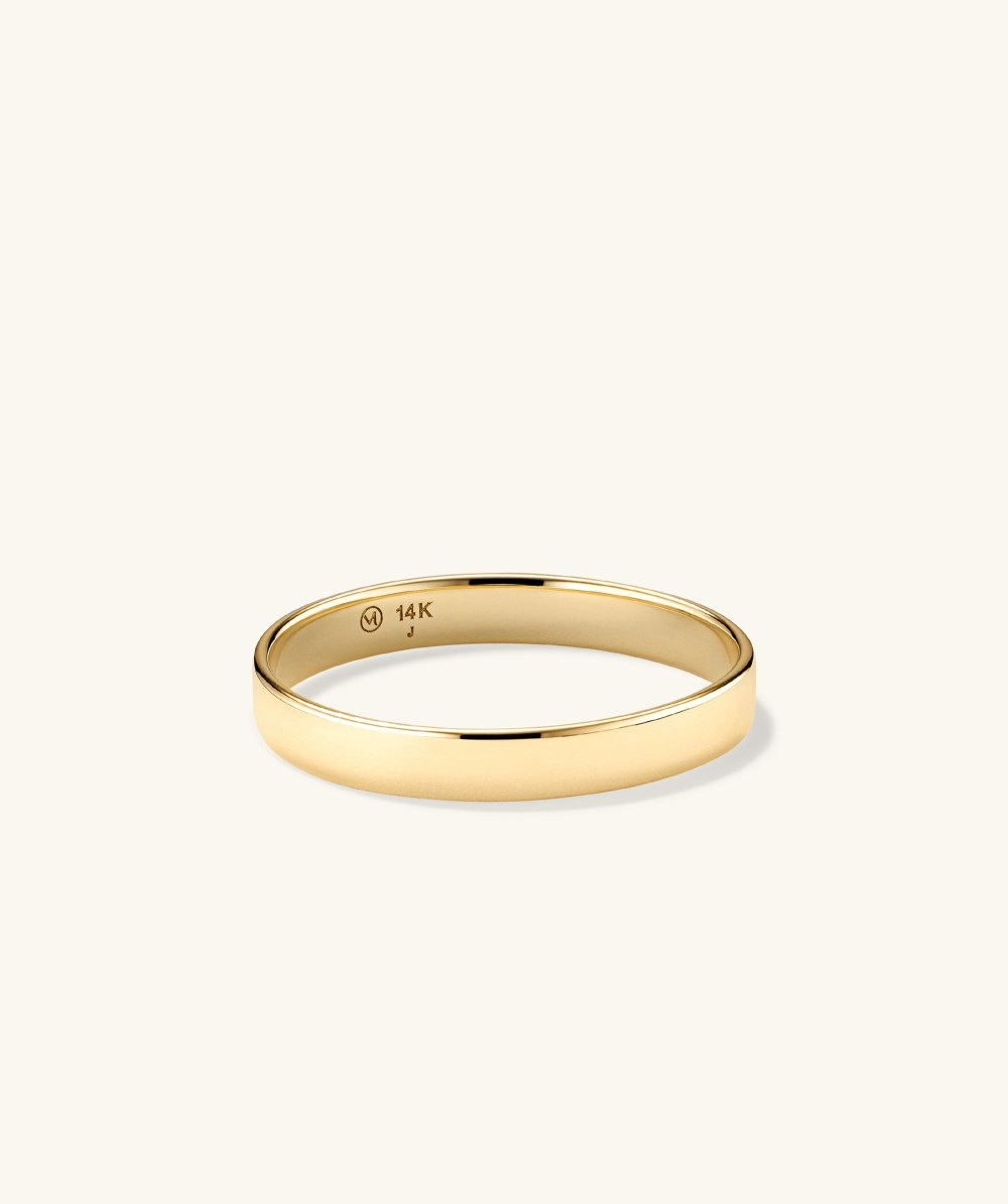 Mejuri Bold Stacker - 14k Yellow Gold