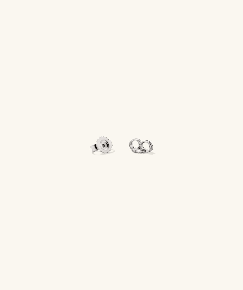Mejuri Lab Grown Diamond Round Studs 0.5 TCW - 14k White Gold