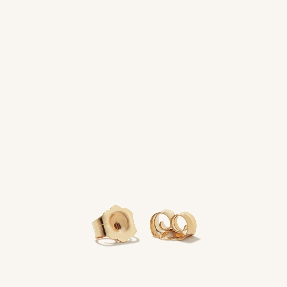Mejuri Charlotte Hoops - 14k Yellow Gold