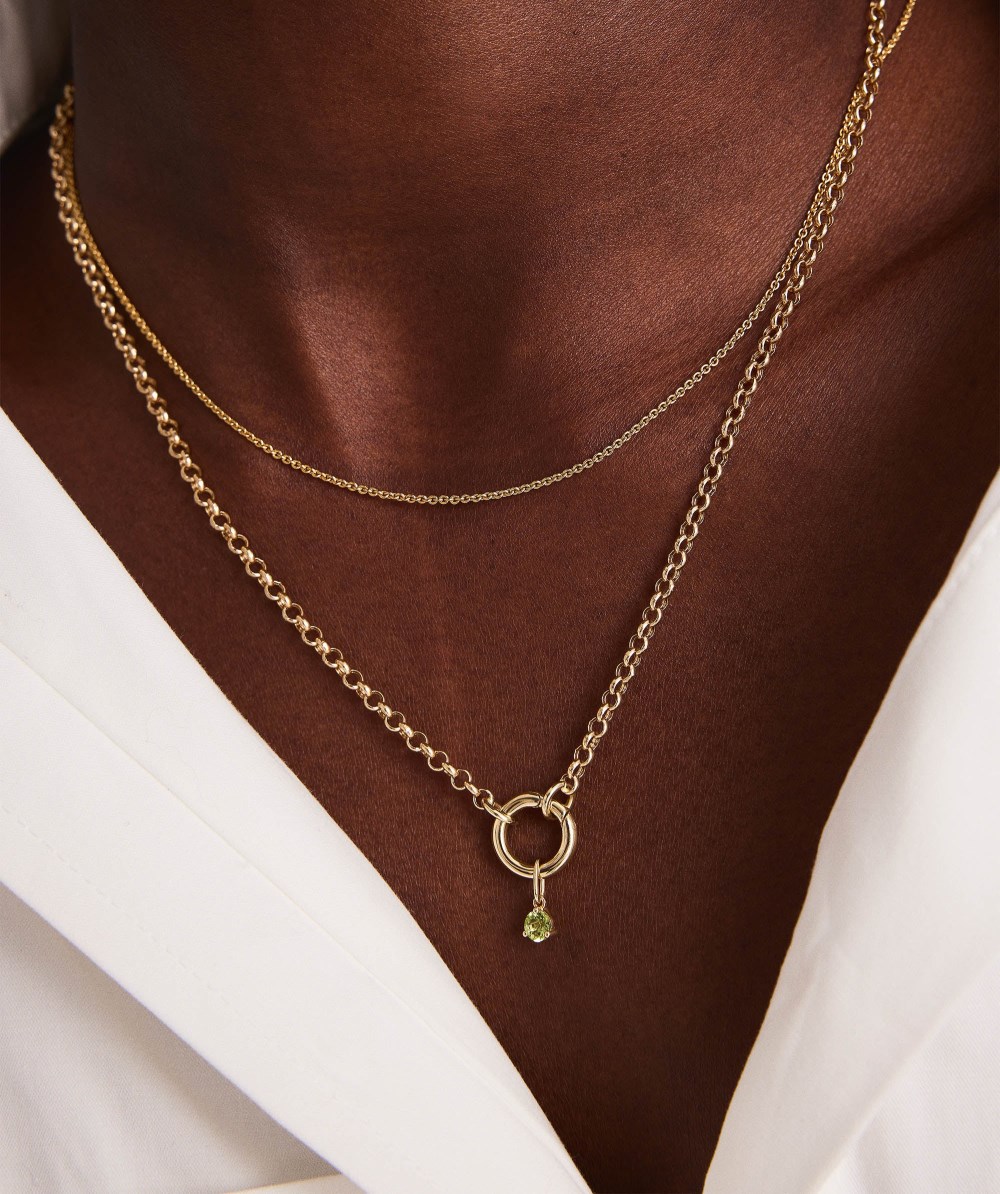 Mejuri Birthstone Charm - 14k Yellow Gold