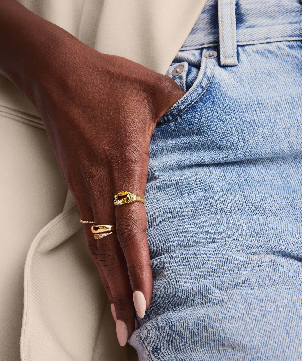 Mejuri Heirloom Ring - 14k Yellow Gold