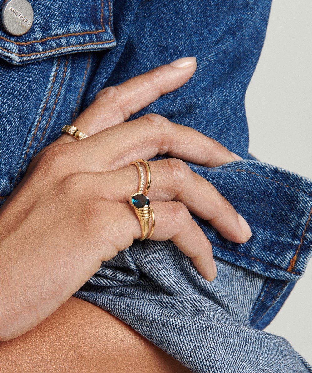 Mejuri Stacker Ring - 14k Yellow Gold