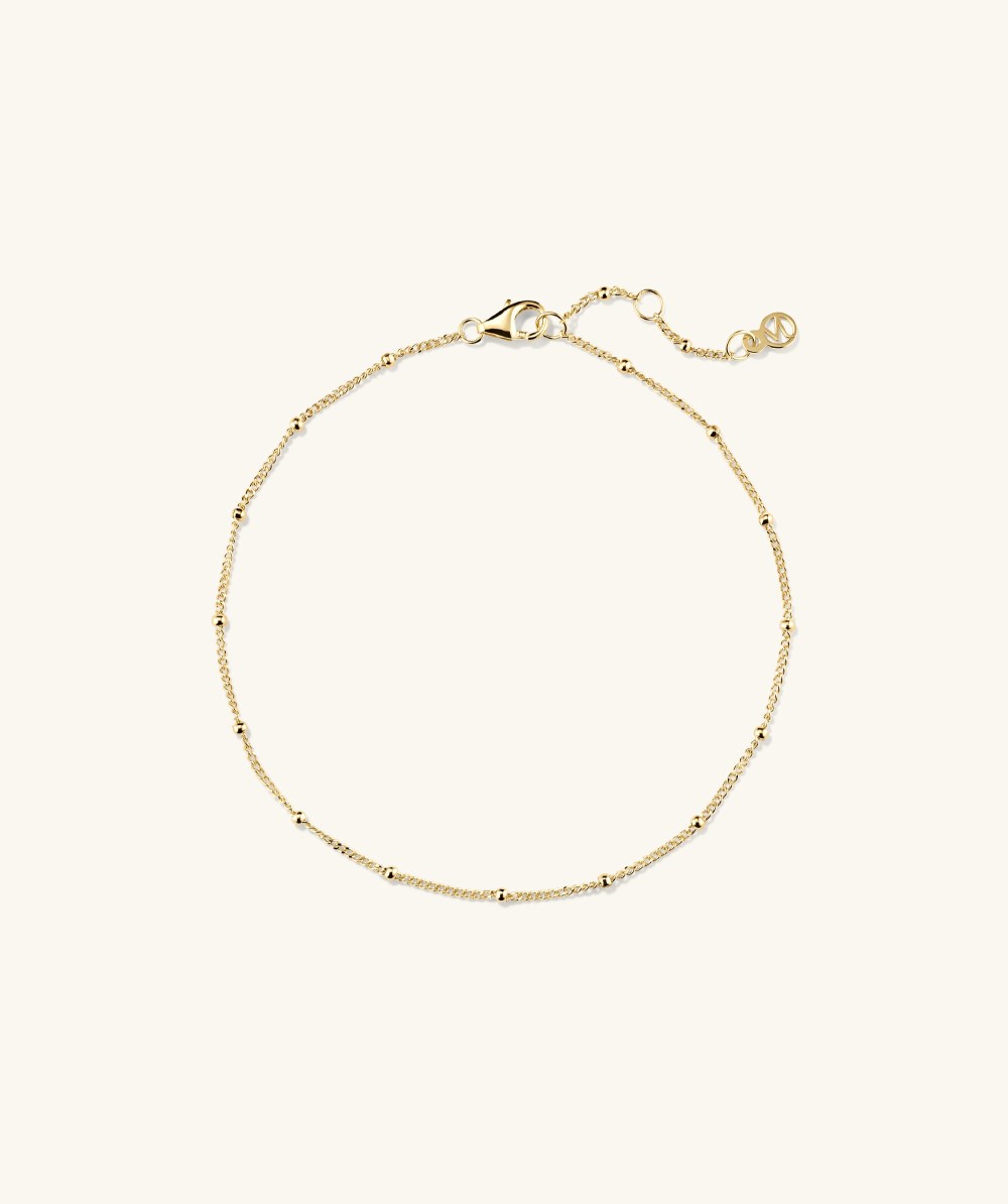 Mejuri Spheres Chain Bracelet - 14k Yellow Gold