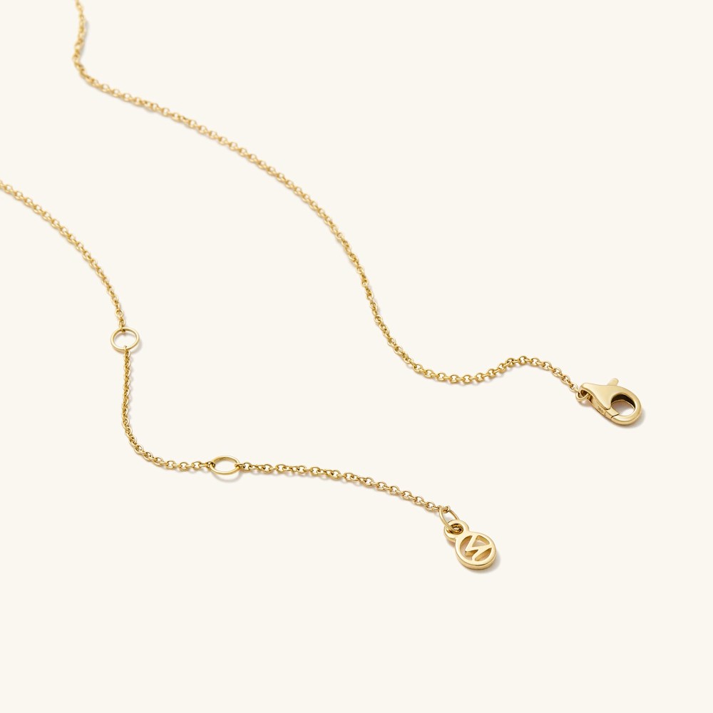 Mejuri Zodiac Pendant Necklace - Gold Vermeil