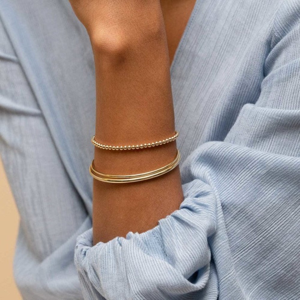 Mejuri Bold Flexi Bangle - 14k Yellow Gold