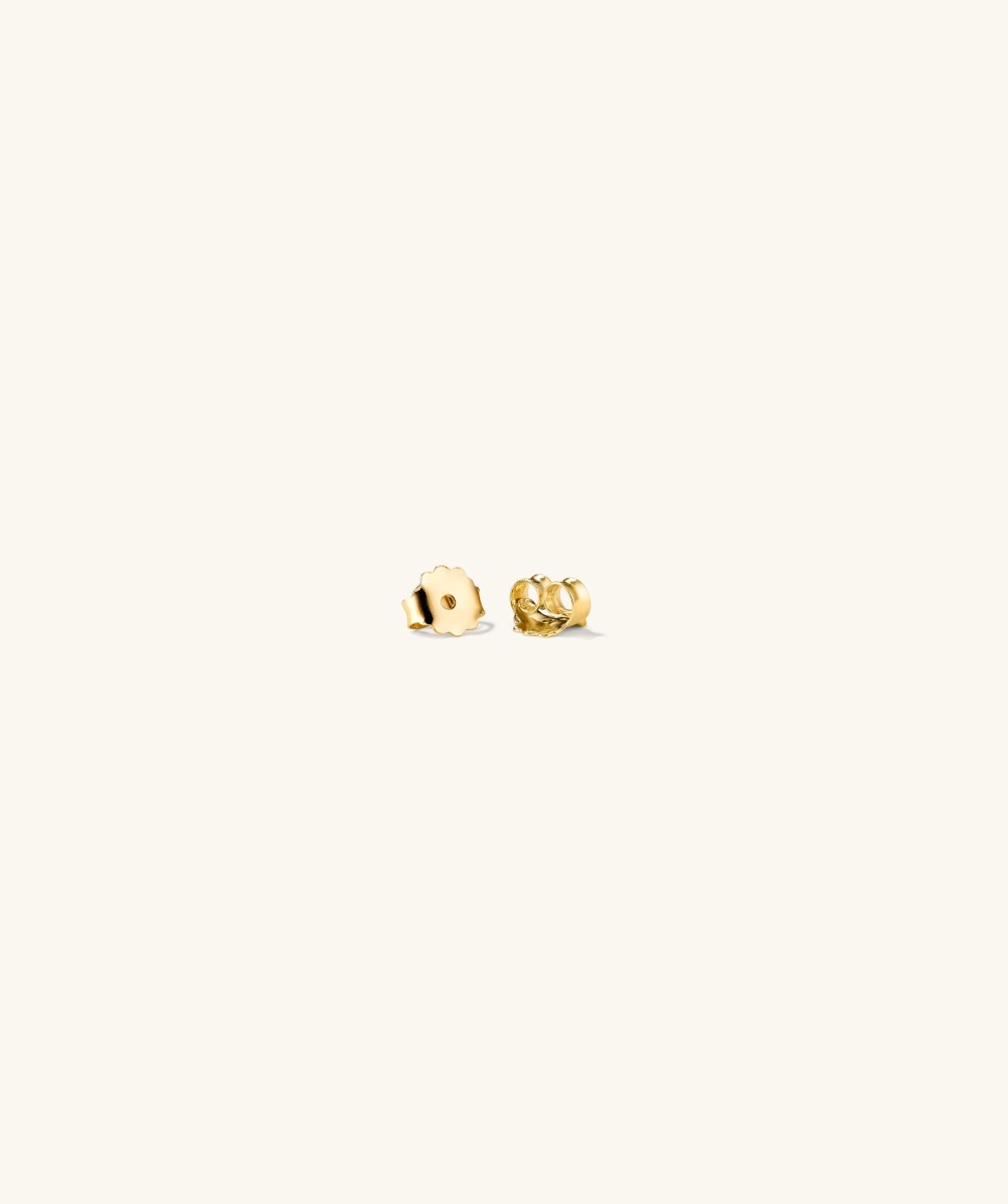 Mejuri Diamond Mini Studs - 14k Yellow Gold