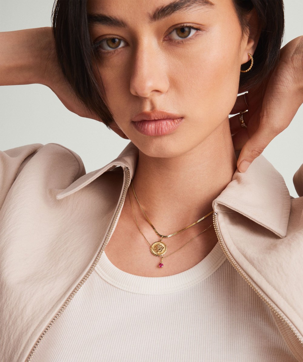Mejuri Birthstone Charm - 14k Yellow Gold