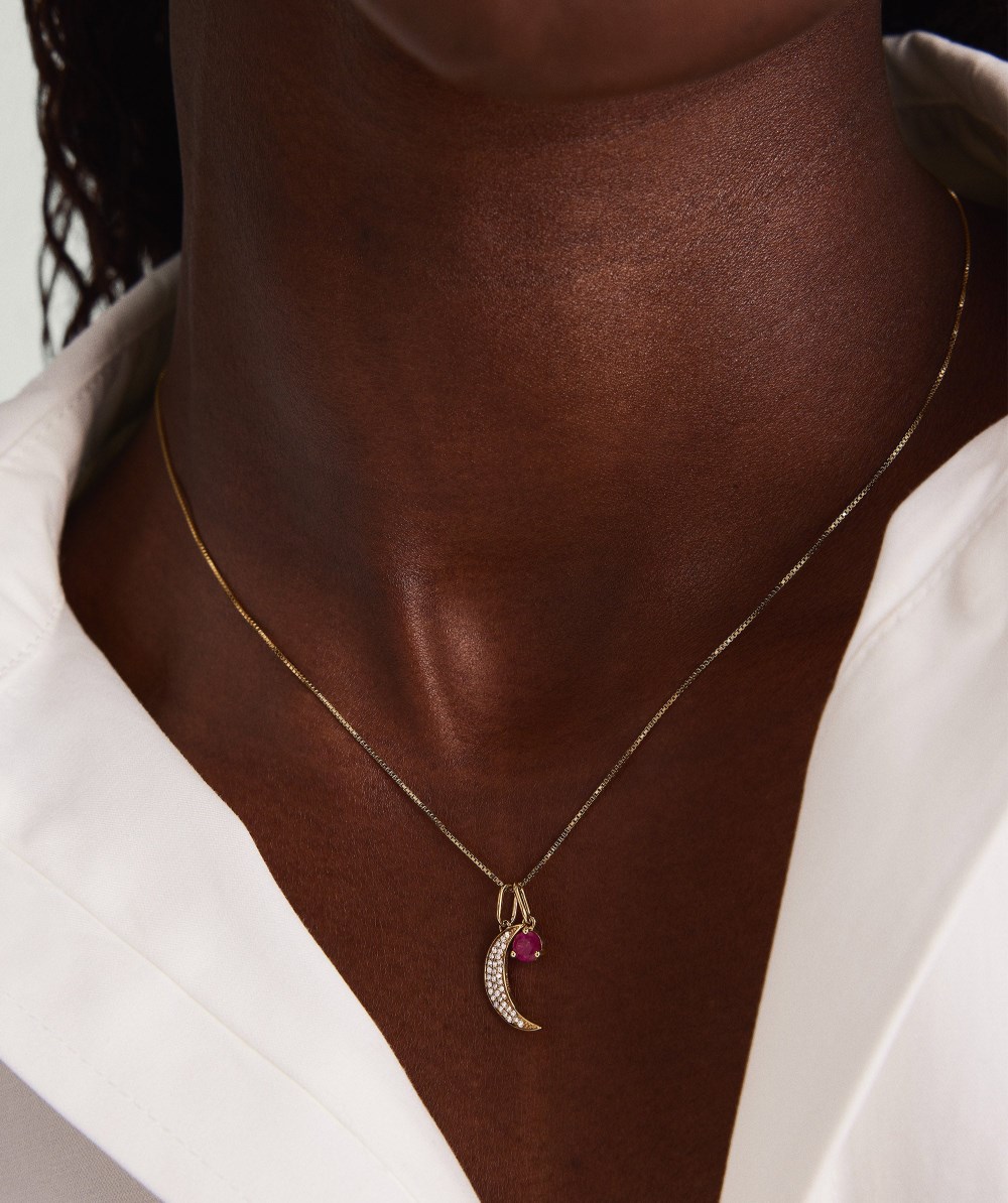 Mejuri Birthstone Charm - 14k Yellow Gold