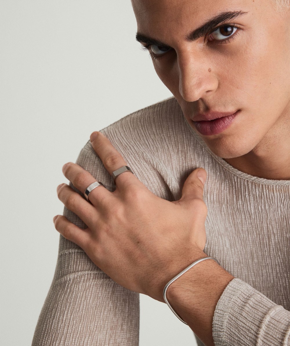 Mejuri Boa Chain Bracelet - Sterling Silver